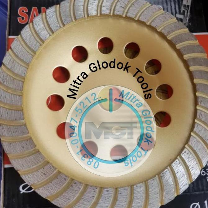 Batu Gerinda poles mangkok SANDS 7 Inch Turbo Mata gerinda mangkok