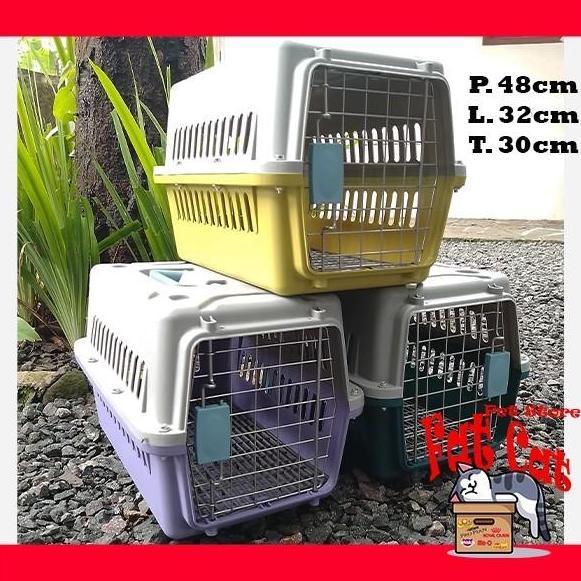 Pet cargo pet carrier kucing anjing - kandang kucing - cargo kucing