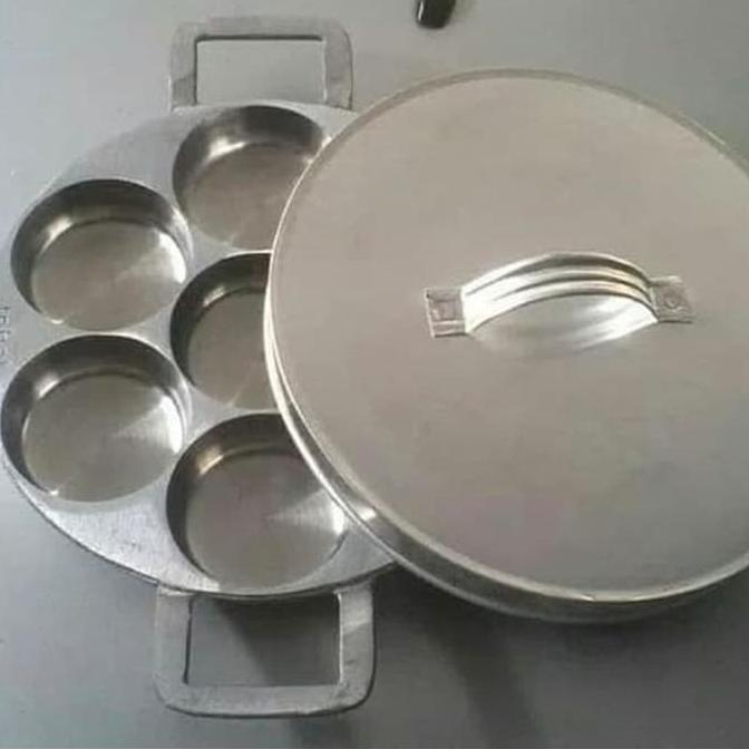 Cetakan Kue Lumpur 7 Lubang Tebal | Cara Bikang | Martabak Mini EDDY