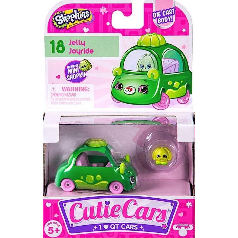Shopkins 18 Jelly Joyride Cutie Cars Diecast Mobil