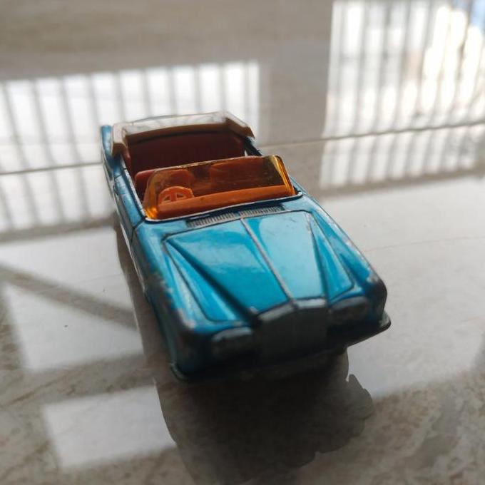 Matchbox Rolls Royce Silver Shadow Coupe Lesney Antik 1970 open bagasi