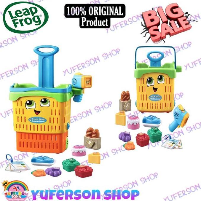 Leapfrog Count-Along Basket and Scanner