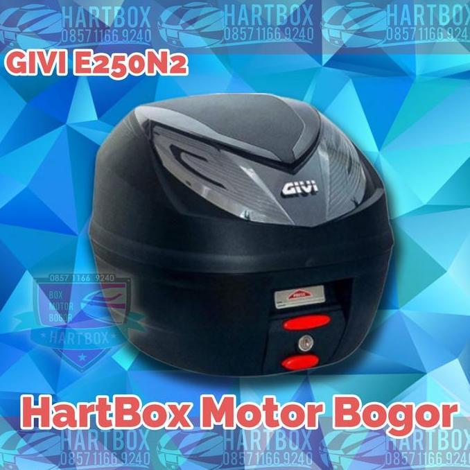 Box Motor Givi e250n2 TERKECIL MEDIUM SMALL BOX KECIL TOURING MUDIK