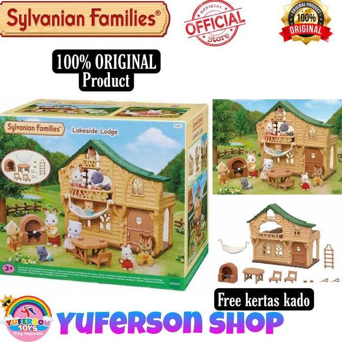 Sylvanian Families Lakeside Lodge Original 5451
