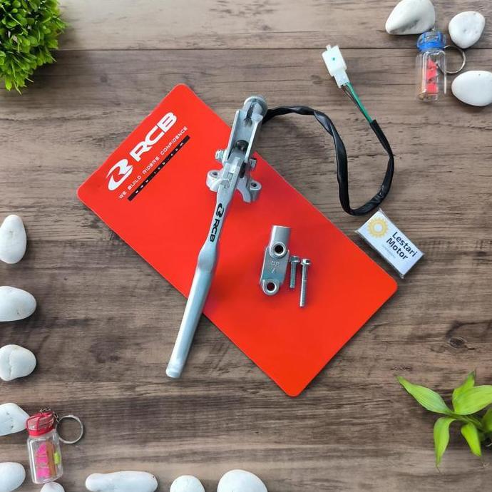 HANDEL HANDLE TUAS KOPLING E2 REM KIRI MIO VARIO BEAT SILVER ORI ORIGINAL RCB ASLI