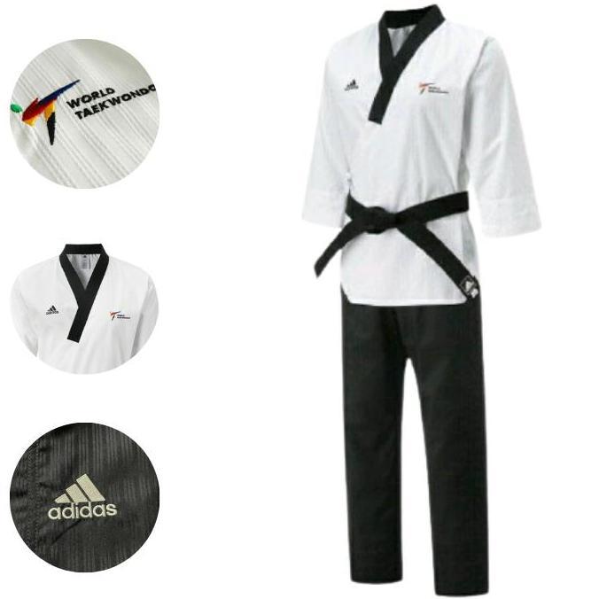 Baju Taekwondo Poomsae Putra - Dobok Adidas Poomsae Male - Senior