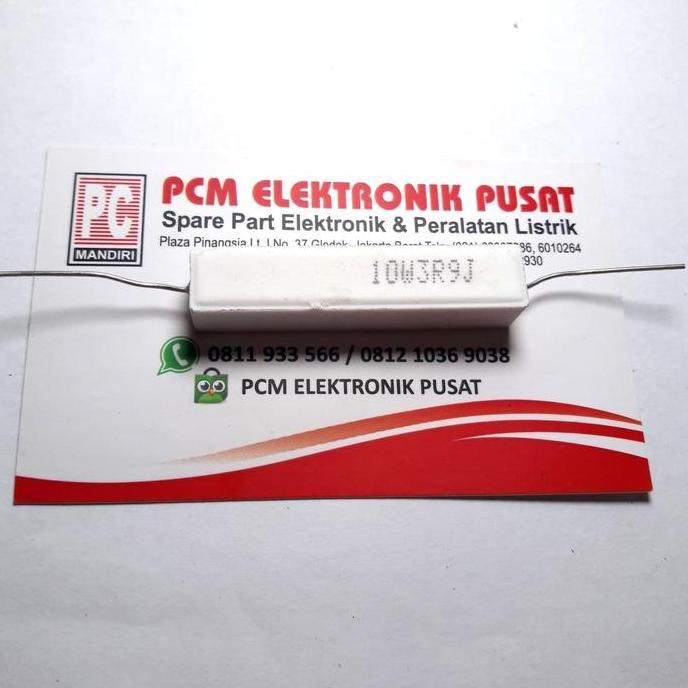 Baru Resistor 10 watt 10W 3.9ohm 3R9 pcmpu55