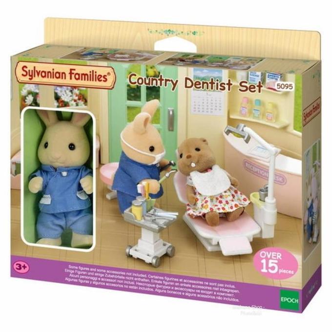 Ruang Dokter Gigi Sylvanian Families Country Dentist dgn 1 Figur 5095