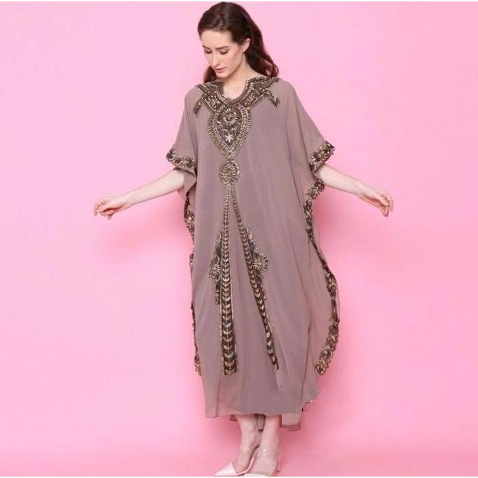 THABISHOP / KAFTAN LUNA / HN / BAJU GAMIS WANITA / GAMIS / BAJU GAMIS TERBARU / GAMIS KAFTAN / KAFTA