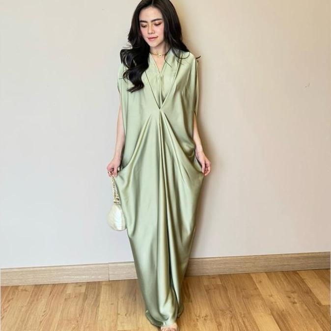 BRAVE - ALYA KAFTAN / Kaftan Lebaran / Kaftan Mewah / Kaftan Premium / Kaftan Silk / Kaftan Silk Pre