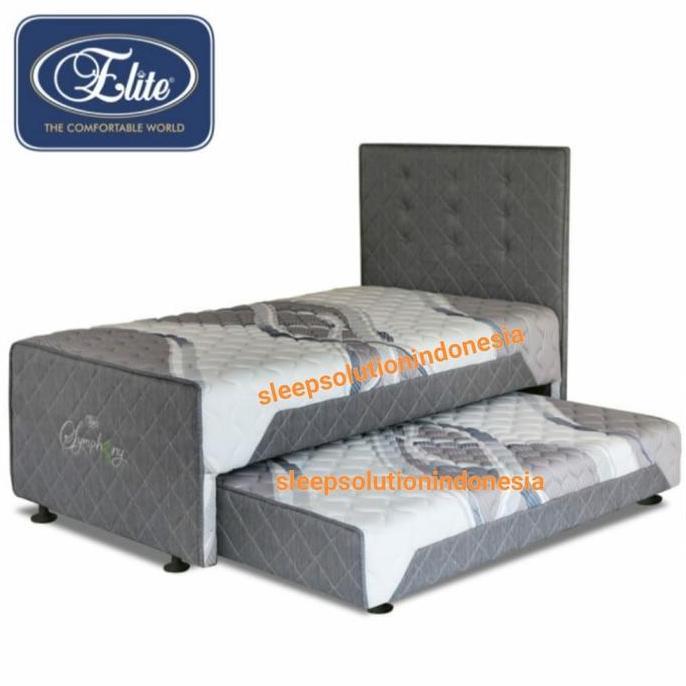 Promo TERMURAH Elite springbed 2in1 Symphony sorong 120 / 120x200 full set Diskon