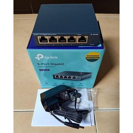 TERMURAH - SG105 Switch 5port Gigabit TPLink SG105