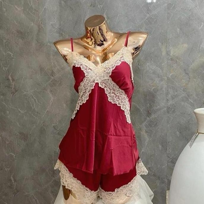 Promo WILDNOD - ANGELICA S-2XL (LD 70-110cm) sleepwear set Diskon