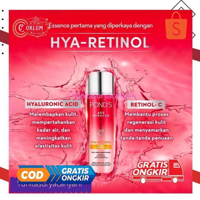 dgh-43 Ponds Age Miracle Day Cream / Night Cream / serum / eye cream/whip/Essence/Mask/ Masker Ultim