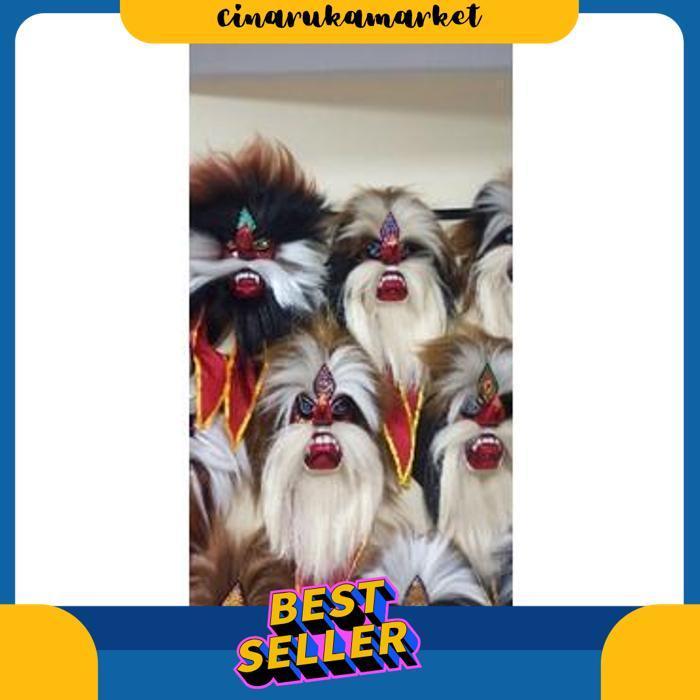 Topeng Ganongan Topeng Bujang Ganong Ponorogo Jambul Tinggi [Br 1111]