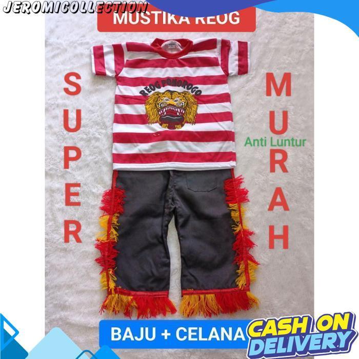 Paket Baju Reog Dan Ganongan, Paket Baju Ganong, Paket Baju Jaranan Dan Ganong, Baju Reog Anak, Baju