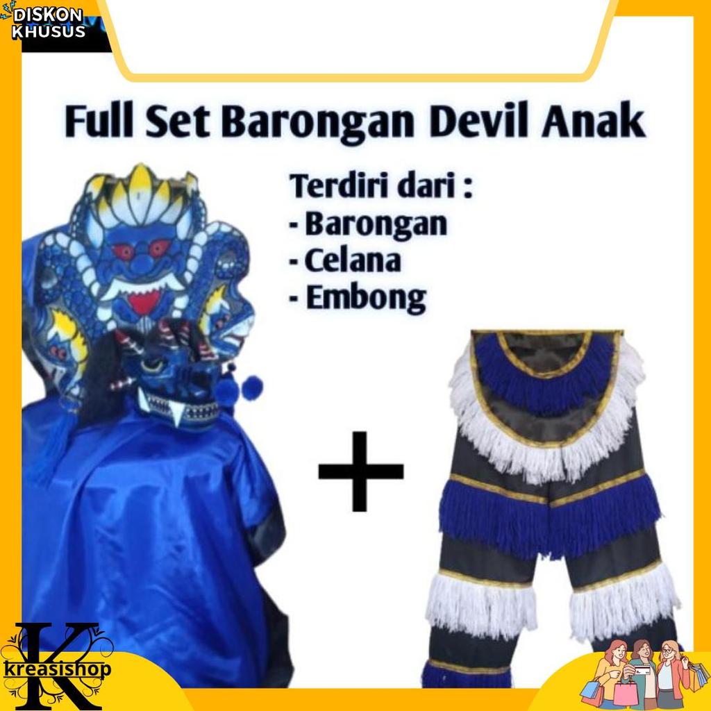 Barongan Devil Full Set DC -17