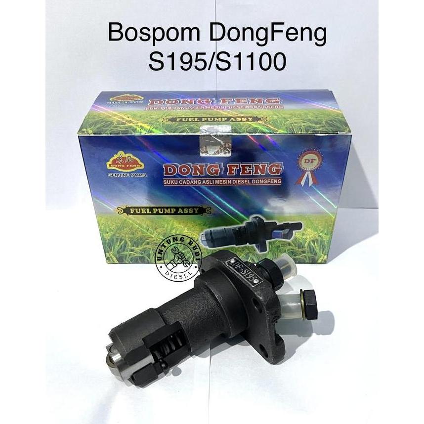 Bospom S195 S1100 DongFeng Fuel Injection Pump Pompa Solar Bosh Pump Diesel 12 16HP