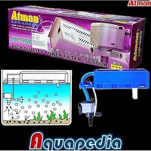 Promo ATMAN HF-950 Aquarium Top Filter COD