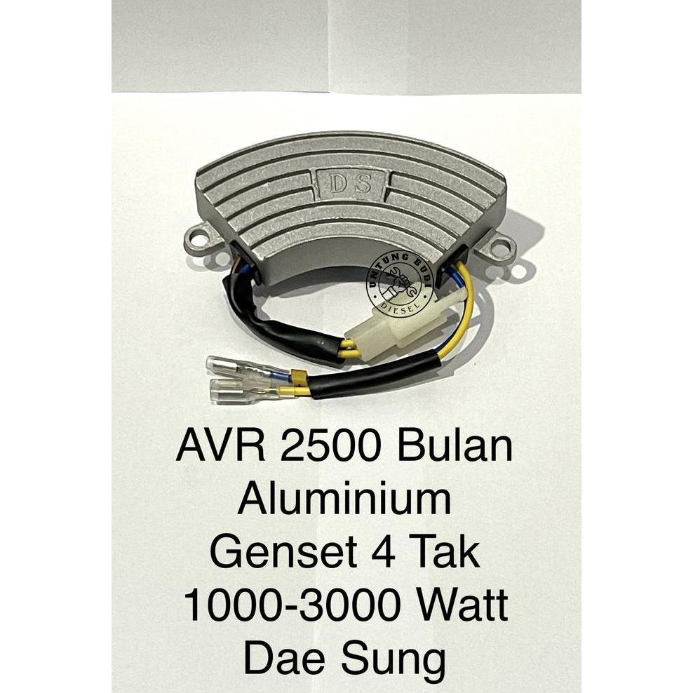 AVR 2500 DaeSung Bentuk Bulan Aluminium GX160 Genset 1000-3000 Watt ET2500 ET2800 ET3000 ET3500 ET40