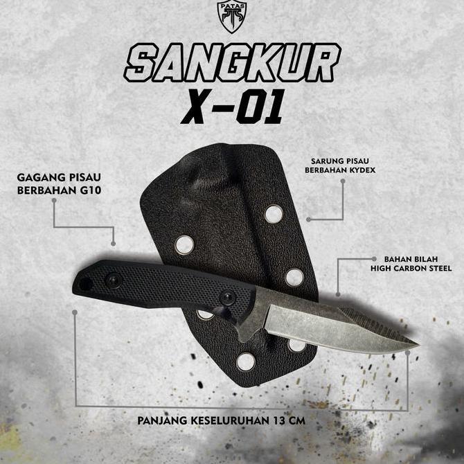 PROMO - PATAS - Pisau Patas Mini Tactical Custom