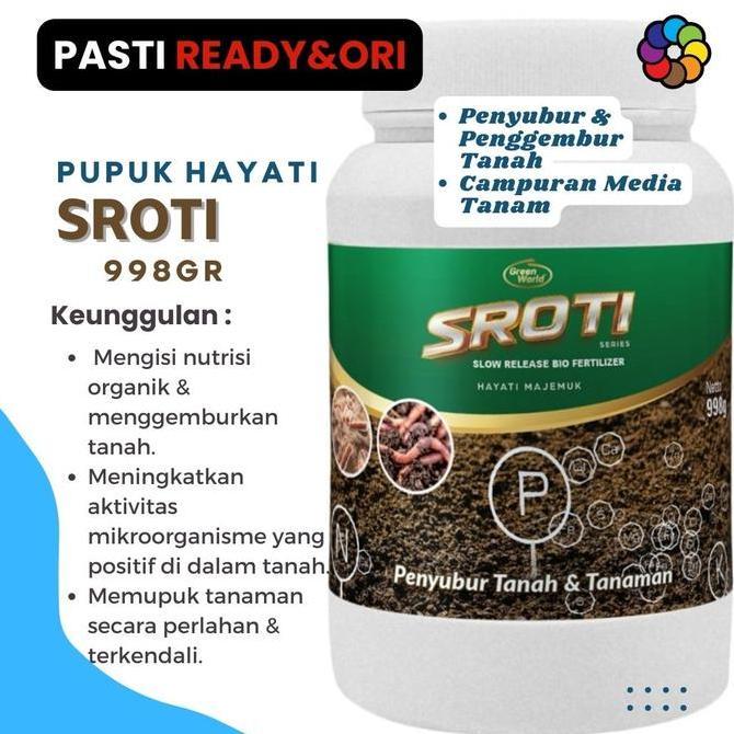 Promo SROTI 998g PUPUK SLOW RELEASE SLOW RELEASE BIO FERTILIZER COD
