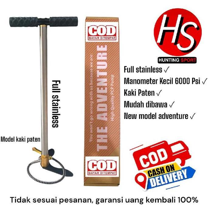 PROMO DISKON - Pompa PCP 6000 Psi, Pompa PCP Murah, Pompa PCP Adventure Murah, Pompa Kaki Paten 6000
