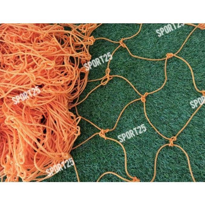 Jala / Jaring Gawang Bola Sepak 3 mm ukuran 10 M x 4 M Set 2 Gawang