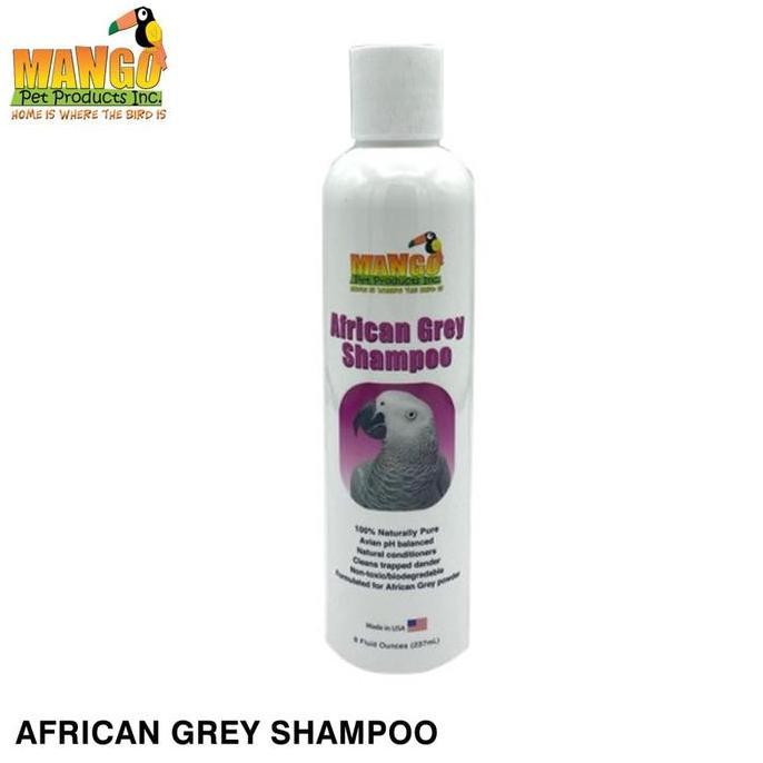 TERBARU - Mango Pet African Grey Shampoo Shampo mandi burung African Grey