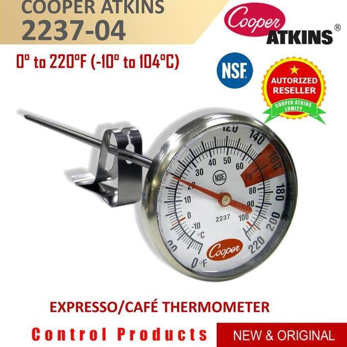 PROMO - Cooper Atkins 2237-04C-8 1.75 Dial Espresso Thermometer