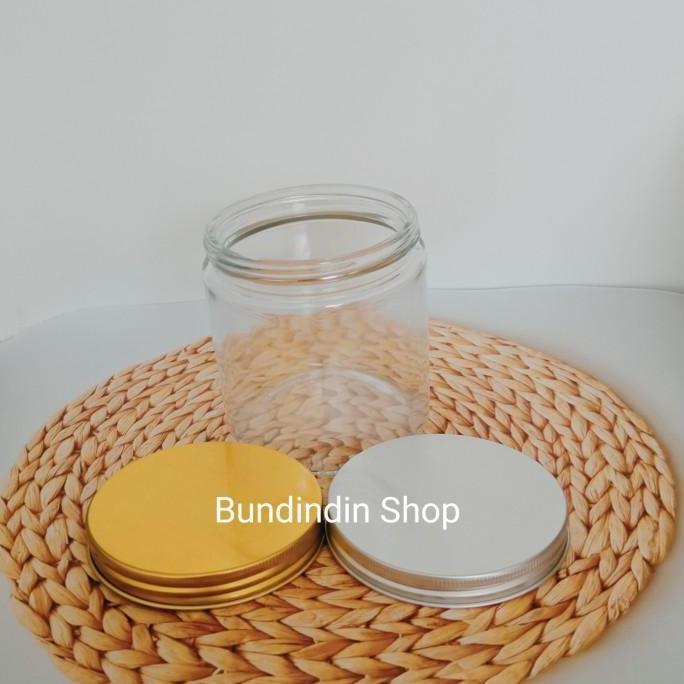 toples kaca /botol jar ukuran 500ml