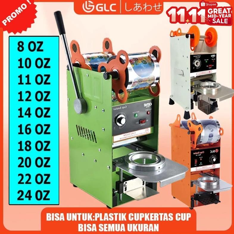 Mesin Cup Sealer Mesin Press Gelas Plastik bisa  Sealing Machine Alat penutup minuman Mesin Segel Ge