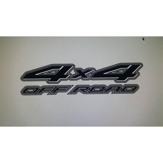 stiker 4x4 offroad
