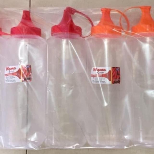 botol kecap 1 liter / botol saos / tempat saos / kecap gede