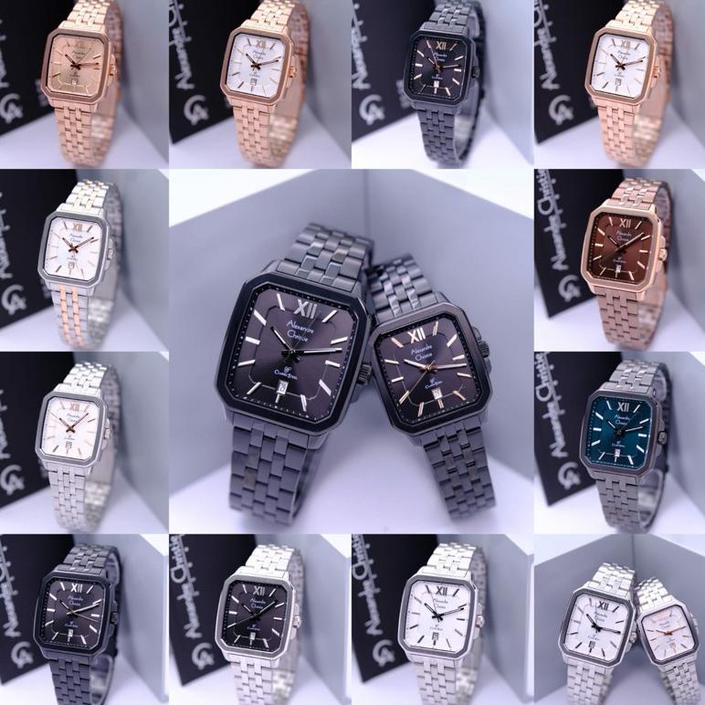 JAM TANGAN PRIA WANITA COUPLE ALEXANDRE CHRISTIE AC8687 / AC 8687 / AC8704 / AC 8704 ORIGINAL GARANS