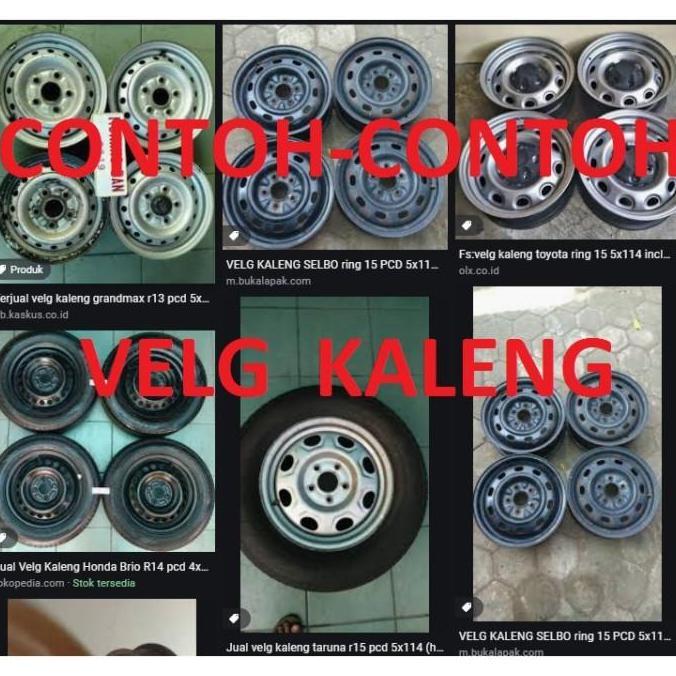 KVSH14 - Tutup Dop Roda Tutup Velg Mobil Cover Dop VELG Mobil Ring 14