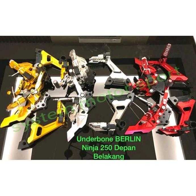 NEW ARRIVAL step underbone ninja 250 foot step n 250 underbone n250 Terlaris