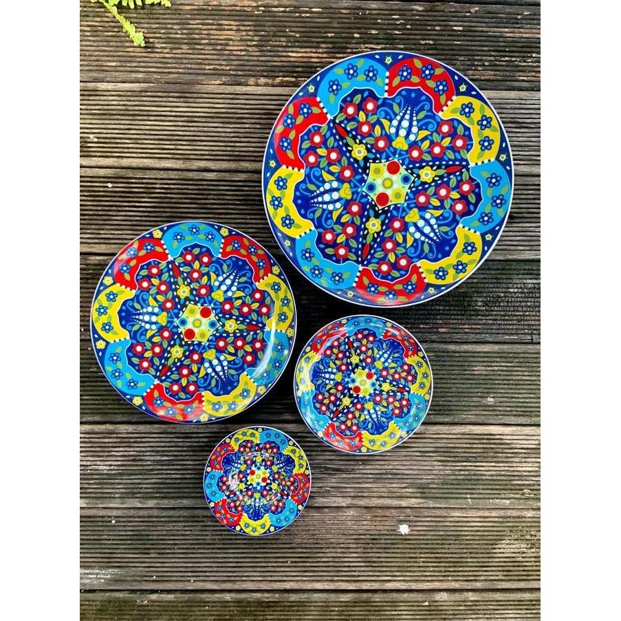 Set Walldecor Maroko Piring Keramik