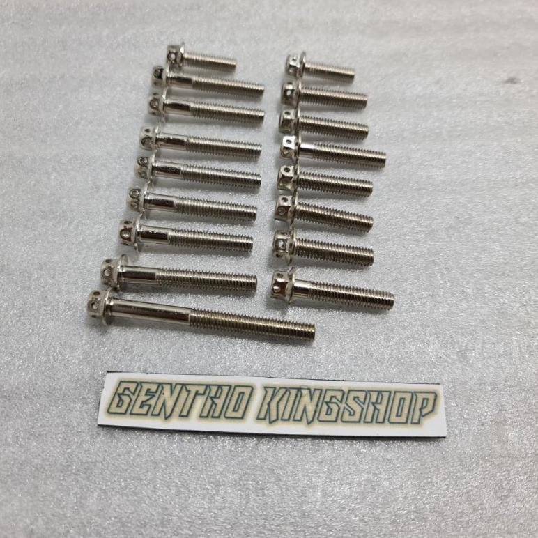 BAUT SET BAK MESIN RX KING PROBOLT CROM