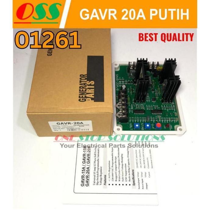 Avr Universal Gavr20A Avr 20A Putih Rexite Best Quality