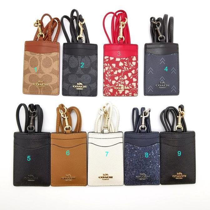 BEBAS ONGKIR - Lanyard Name Tag Gantungan ID Card Holder Name Tag Holder Metal Logo