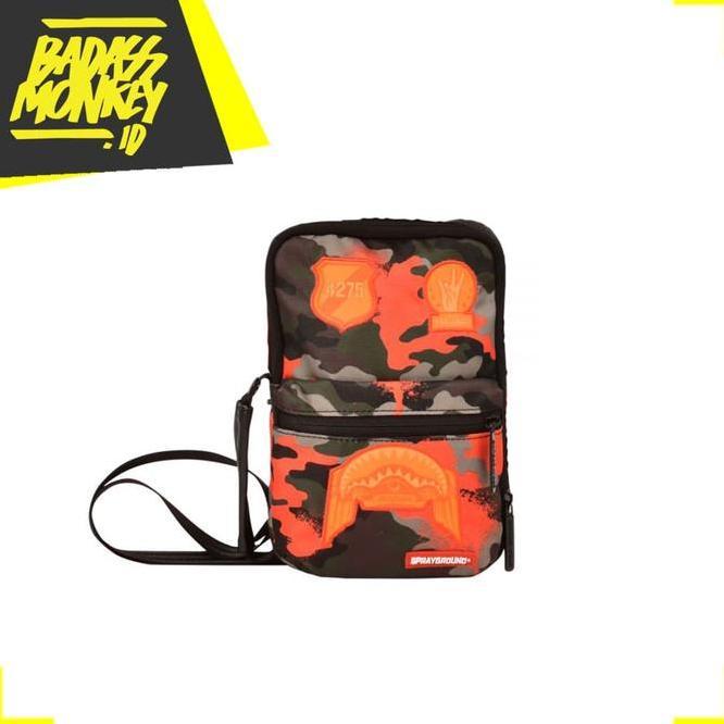 Tas Selempang Sprayground Jaquees Army Sling Bag Original