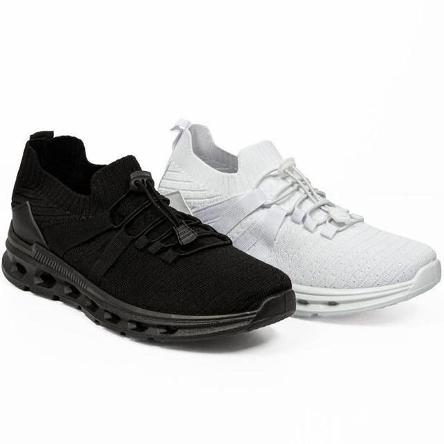 Dr. Kevin Sepatu Sport Pria Men Sneakers Sekolah Flyknit Tali 889072