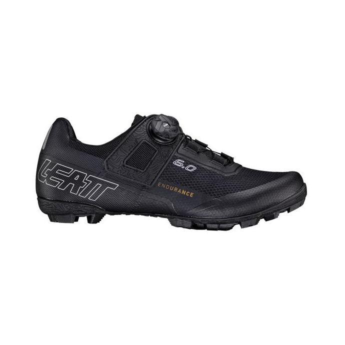 SHOES / SEPATU LEATT MTB 6.0 CLIP ENDURANCE PRO - BLACK Terlaris