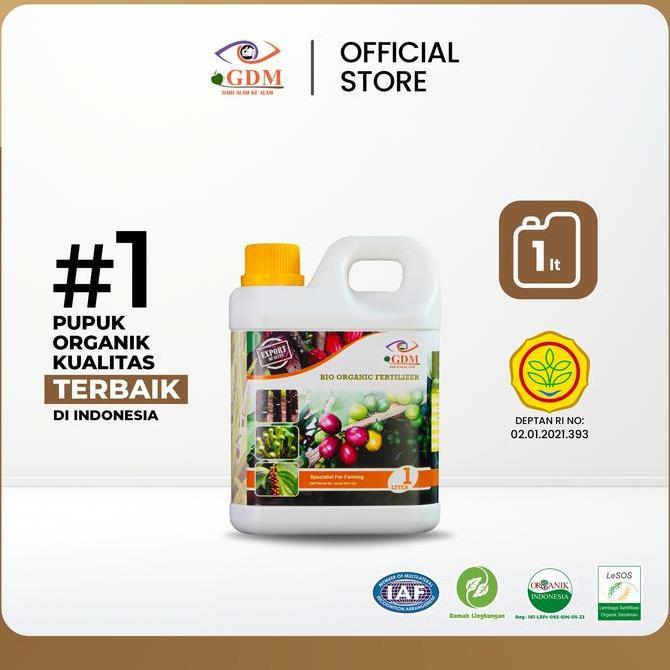 GDM Pupuk Organik Cair untuk Tanaman Perkebunan