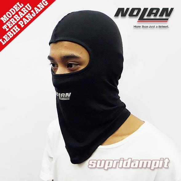 Balaclava Nolan kupluk helm masker helm masker ninja alas helm Terlaris
