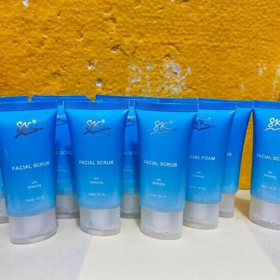 FACIAL SCRUB ukuran besar sabun wajah Sk Supijati K
