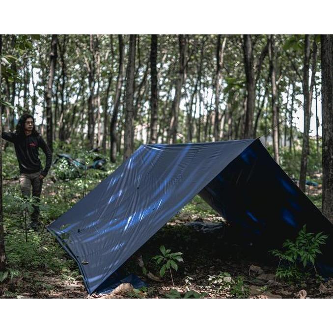 FLYSHEET 3x4 M KILIMANJARO Ultralight 19 Loop 19 Lubang Multifungsi