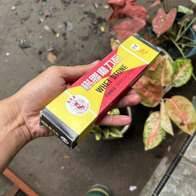 Batu Asah Alam Gold Fish panjang