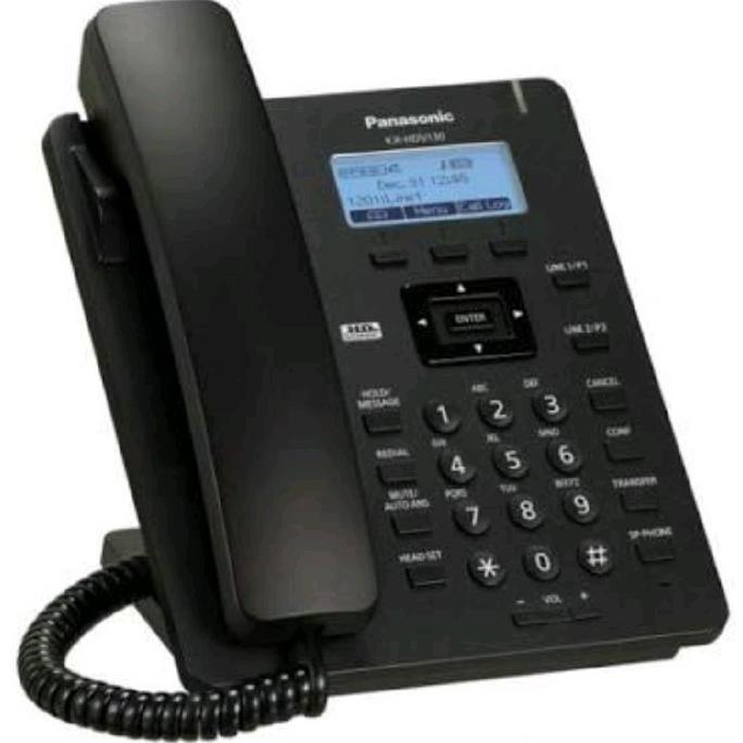 Telepon Panasonic KX-HDV130/SIP PHONE/BUAT PABX PANASONIC KX-HTS32